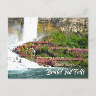 Carte Postale Chutes du Voile de la Mariée, Chutes du Niagara, N