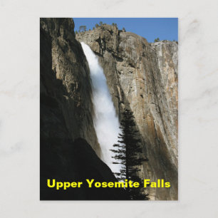 Carte Postale Chutes du Yosemite supérieur en Californie