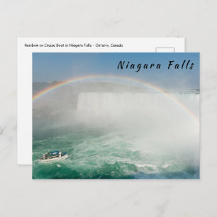 Carte Postale Chutes en bateau et en fer à cheval de Niagara Fal