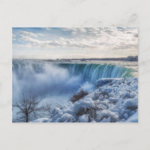 Carte Postale Chutes Icy Niagara