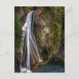 Carte Postale Chutes jumelles inférieures