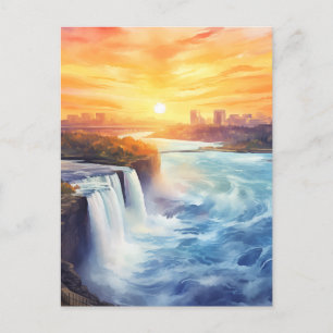 Carte Postale Chutes majestueuses du Niagara #13