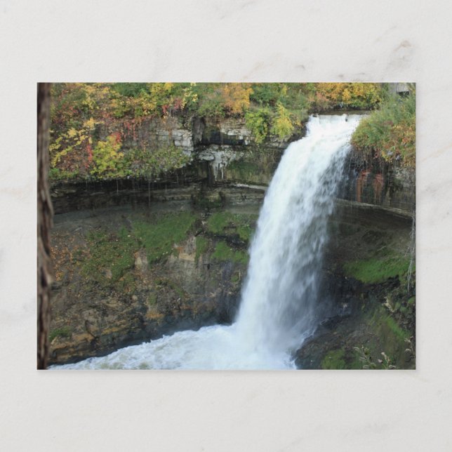Carte Postale Chutes Minnehaha (Devant)