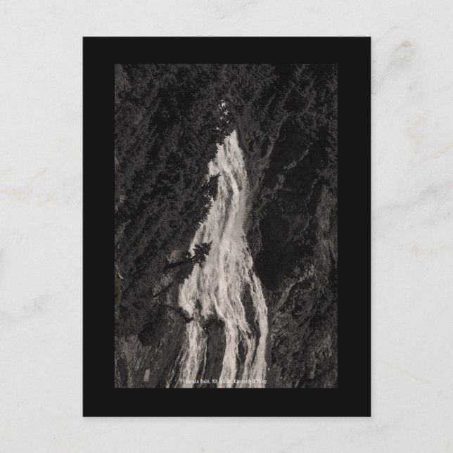 Carte Postale Chutes Narada, WA (Devant)