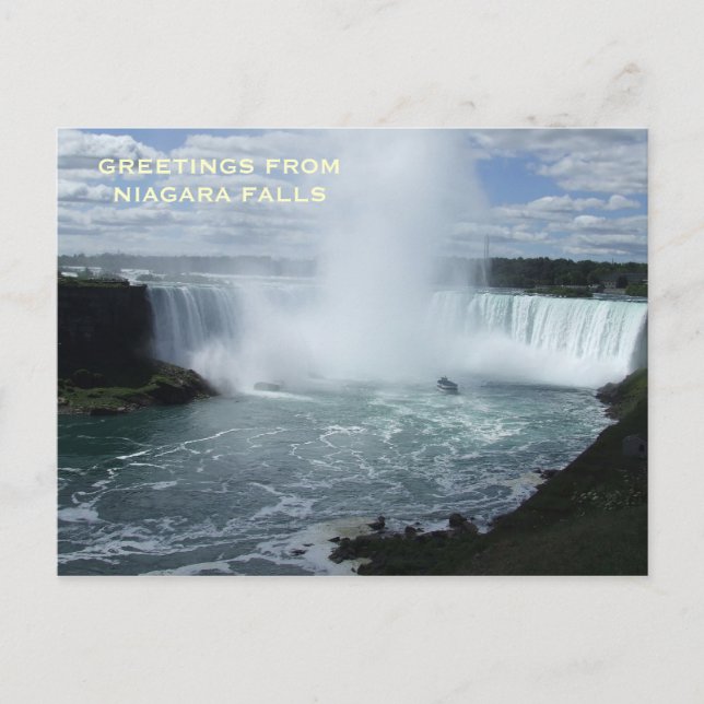 Carte Postale Chutes Niagara (Devant)