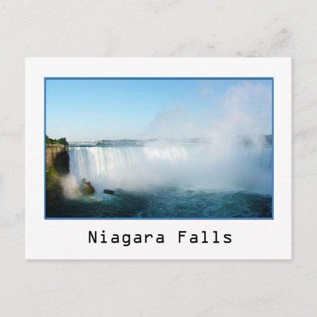 Carte Postale Chutes Niagara (Devant)