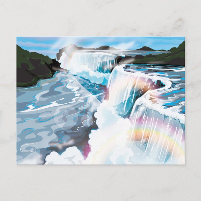 Carte Postale Chutes Niagara (Devant)