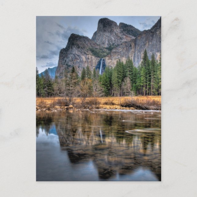 Carte Postale Chutes panoramiques de Yosemite (Devant)