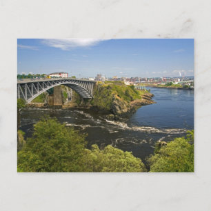 Carte Postale Chutes renversantes sur la rivière St. John à la r