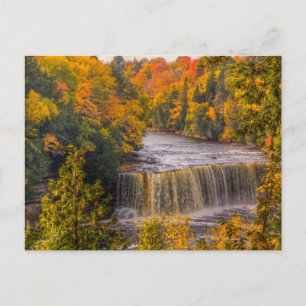 Carte Postale Chutes supérieures avec couleurs d'automne