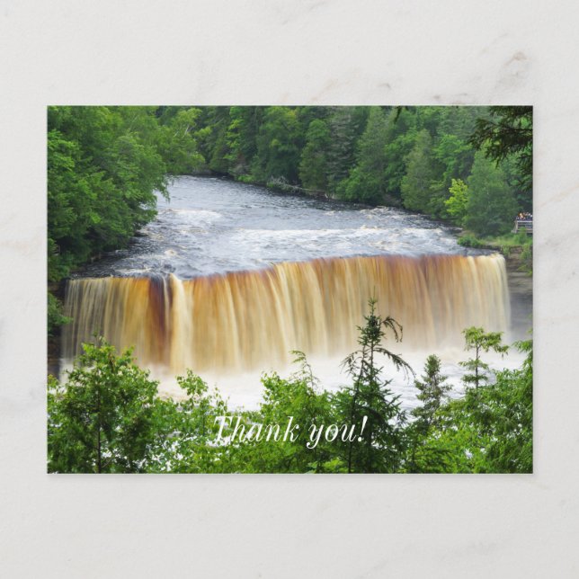 Carte Postale Chutes supérieures de Tahquamenon (Devant)