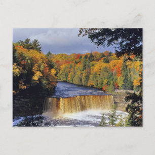 Carte Postale Chutes supérieures de Tahquamenon dans le Michigan