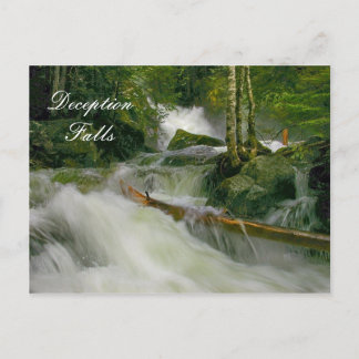Carte Postale Chutes trompeuses