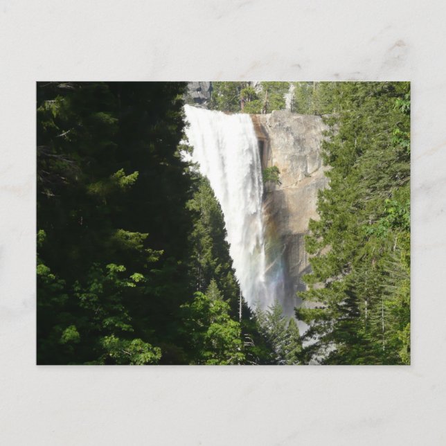Carte Postale Chutes vernales II dans le parc national Yosemite (Devant)