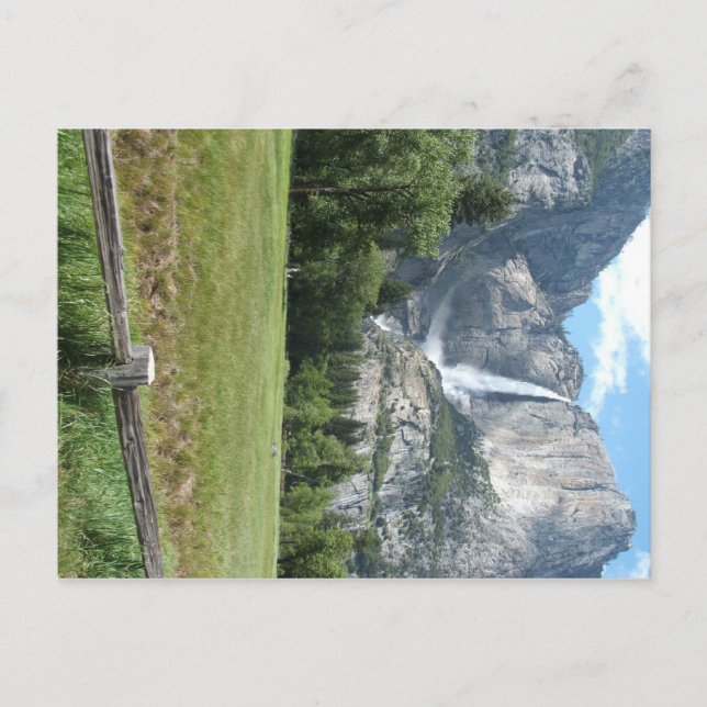 Carte Postale Chutes Yosemite (Devant)