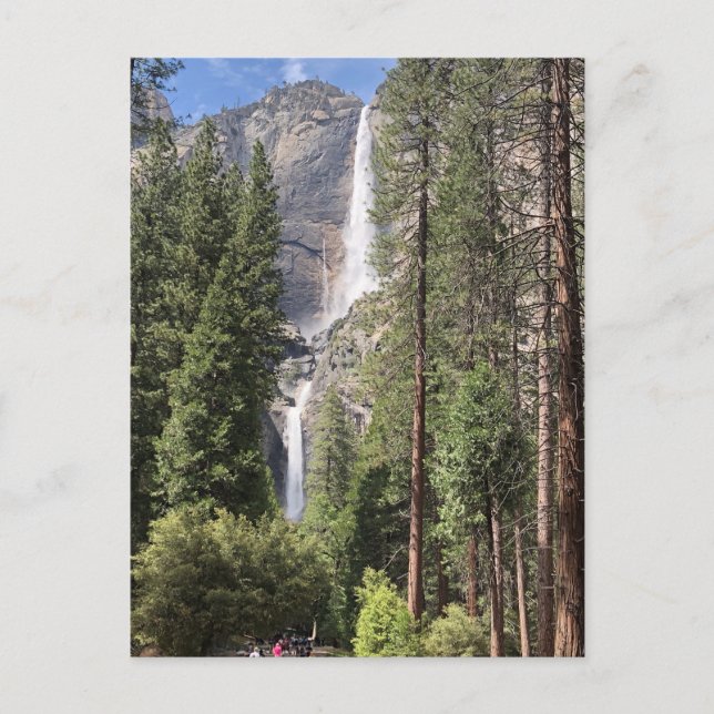 Carte Postale Chutes Yosemite (Devant)