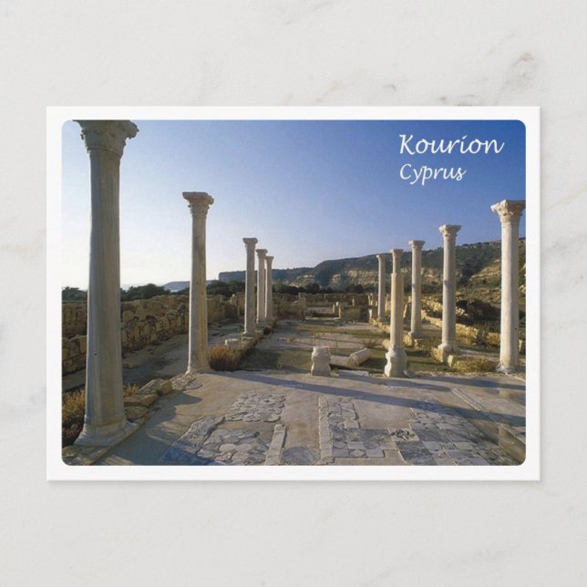 Carte Postale Chypre - Kourion - (Devant)