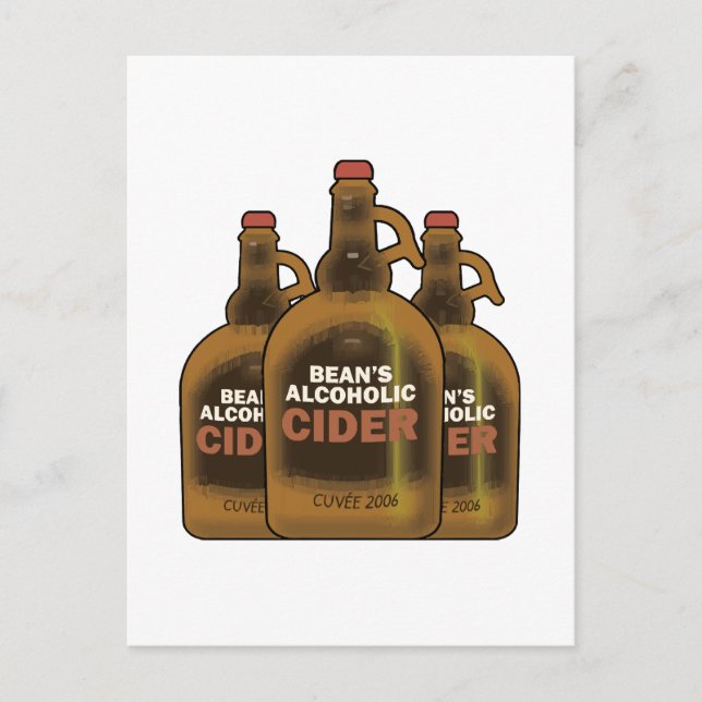 Carte Postale Cidre de haricot (Devant)