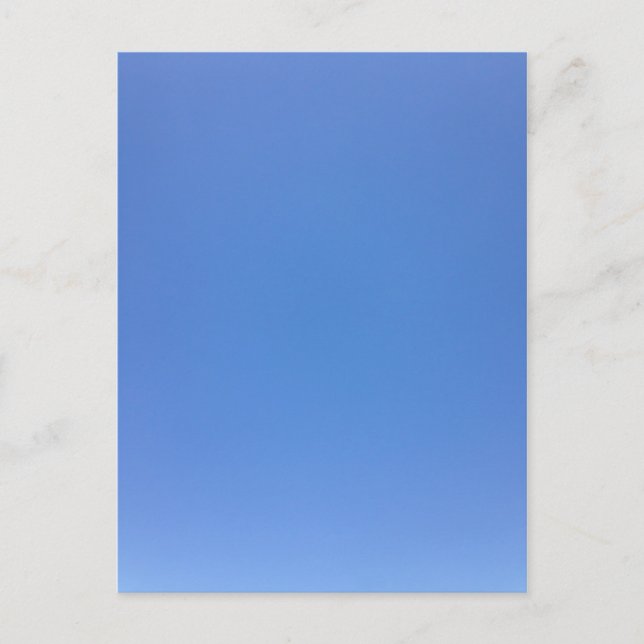 Carte Postale Ciel bleu (Devant)