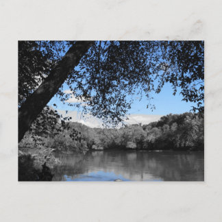 Carte postale Ciel bleu et Lacs