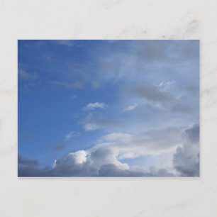 Carte Postale Ciel bleu et nuages