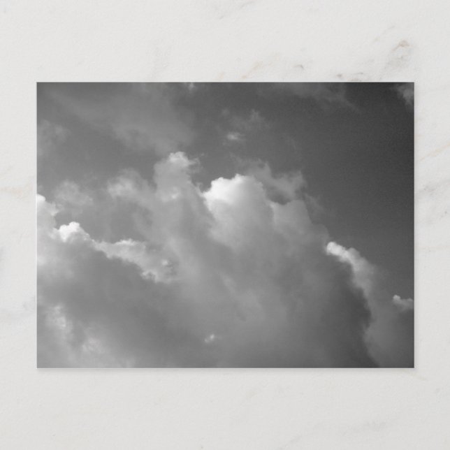 Carte Postale Ciel du soir (Devant)