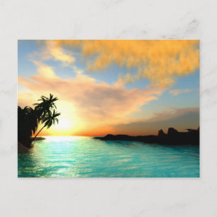 Carte Postale Ciel flamboyant