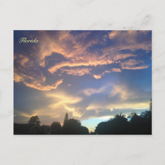 Carte postale Ciel Lumineux