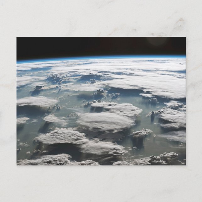 Carte Postale Ciel orageux au-dessus de l'Amazonie (Devant)