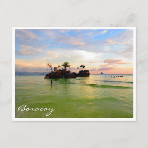 Carte Postale ciel rocher boracay