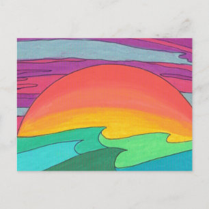 Carte Postale Ciel Sun Streak
