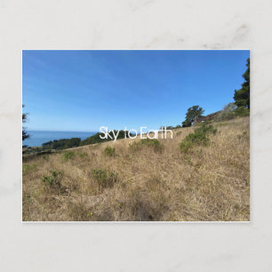 Carte Postale Ciel vers la Terre