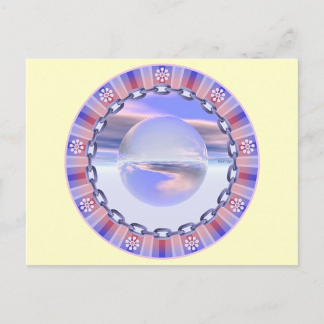 Carte Postale Ciels de printemps (Devant)