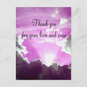 Carte Postale Ciels violets_