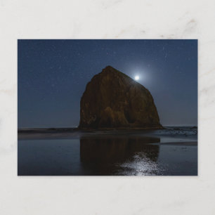 Carte Postale Cieux au-dessus de Haystack Rock   Cannon Beach, O