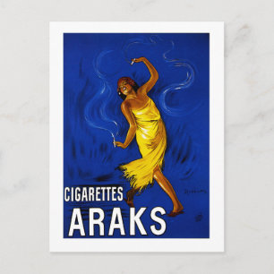 Carte Postale Cigarettes Araks