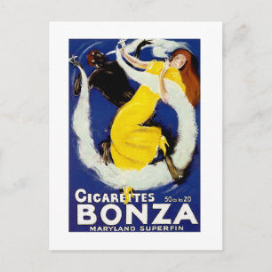 Carte Postale Cigarettes Bonza