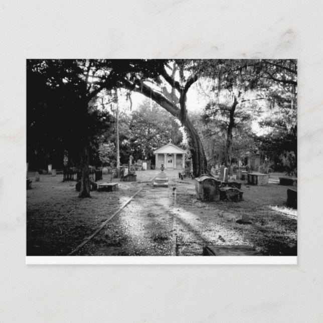 Carte Postale Cimetière (Devant)