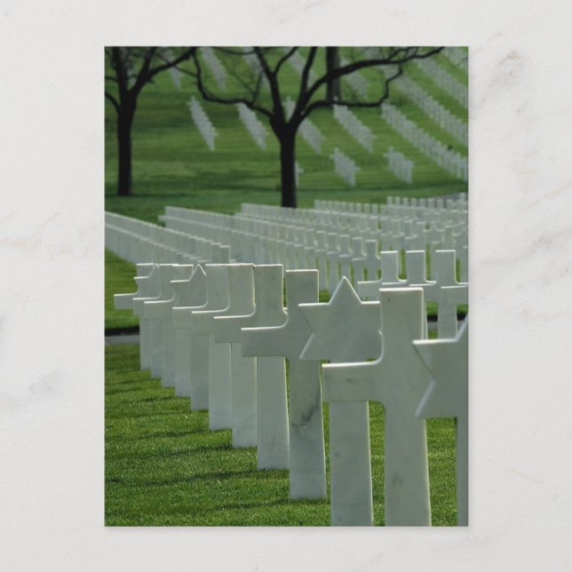 Carte Postale Cimetière de la Seconde Guerre mondiale, Journée c (Devant)