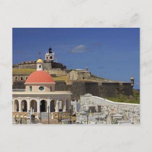 Carte Postale Cimetière marin de Porto Rico