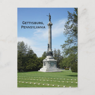 Carte Postale Cimetière national de Gettysburg