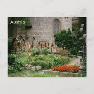 Carte Postale Cimetière Saint-Pierre, Salzbourg, Autriche