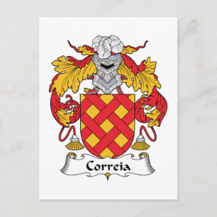Carte Postale Cimier de la famille Correia