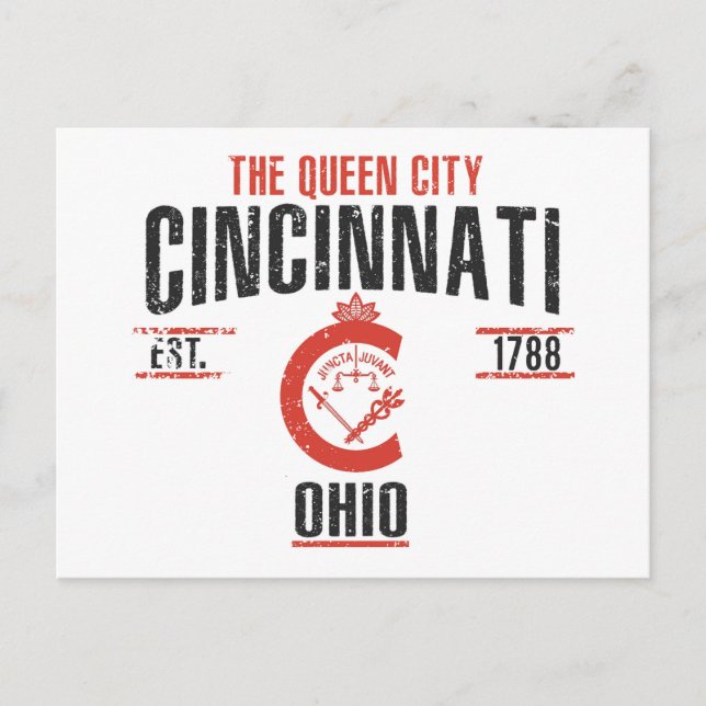 Carte Postale Cincinnati (Devant)