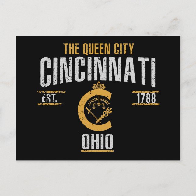 Carte Postale Cincinnati (Devant)
