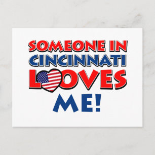 Carte Postale CINCINNATI City designs