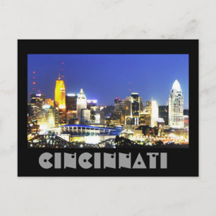 Carte Postale Cincinnati, Ohio, la Queen City.