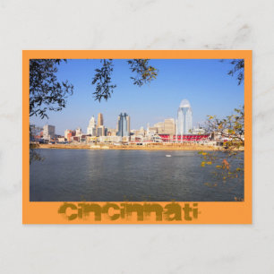 Carte Postale Cincinnati, Ohio, la ville reine