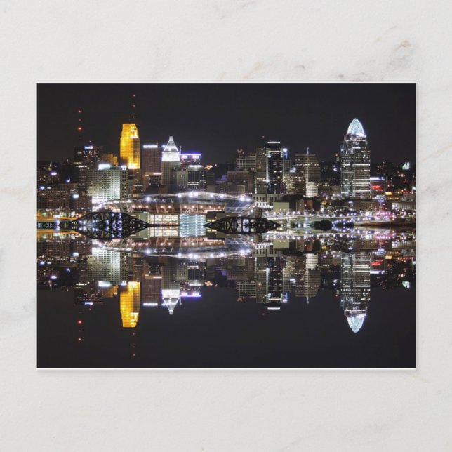 Carte Postale Cincinnati Reflection (Devant)
