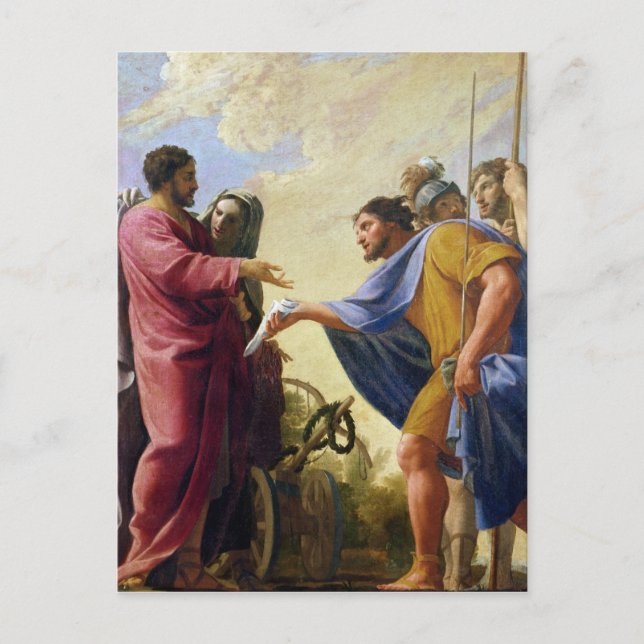 Carte Postale Cincinnatus de retour à son souffle (Devant)